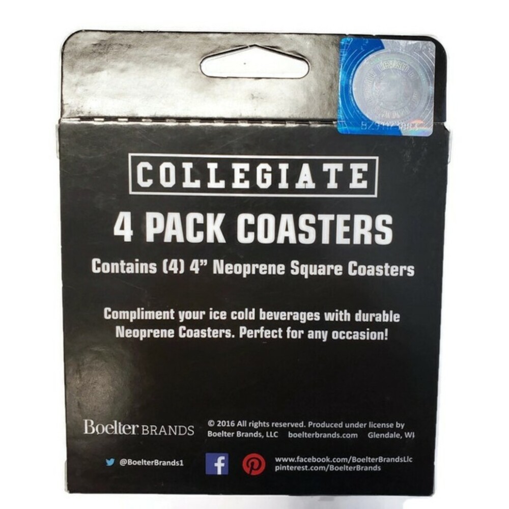 Storm Trooper Coasters Wisconsin Badgers Lot of 2 Packs Parties Tailgating Dorms - Picture 5 of 5